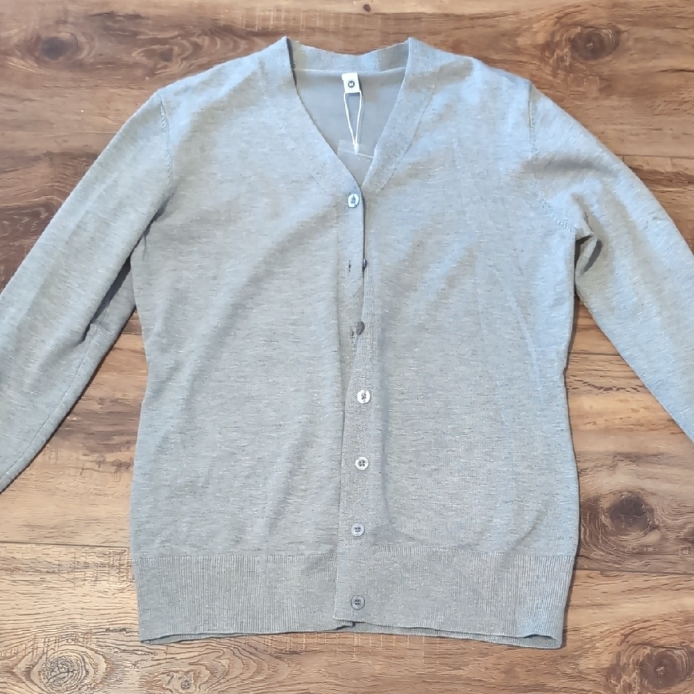 NWOT Classic Gray Women's Cardigan